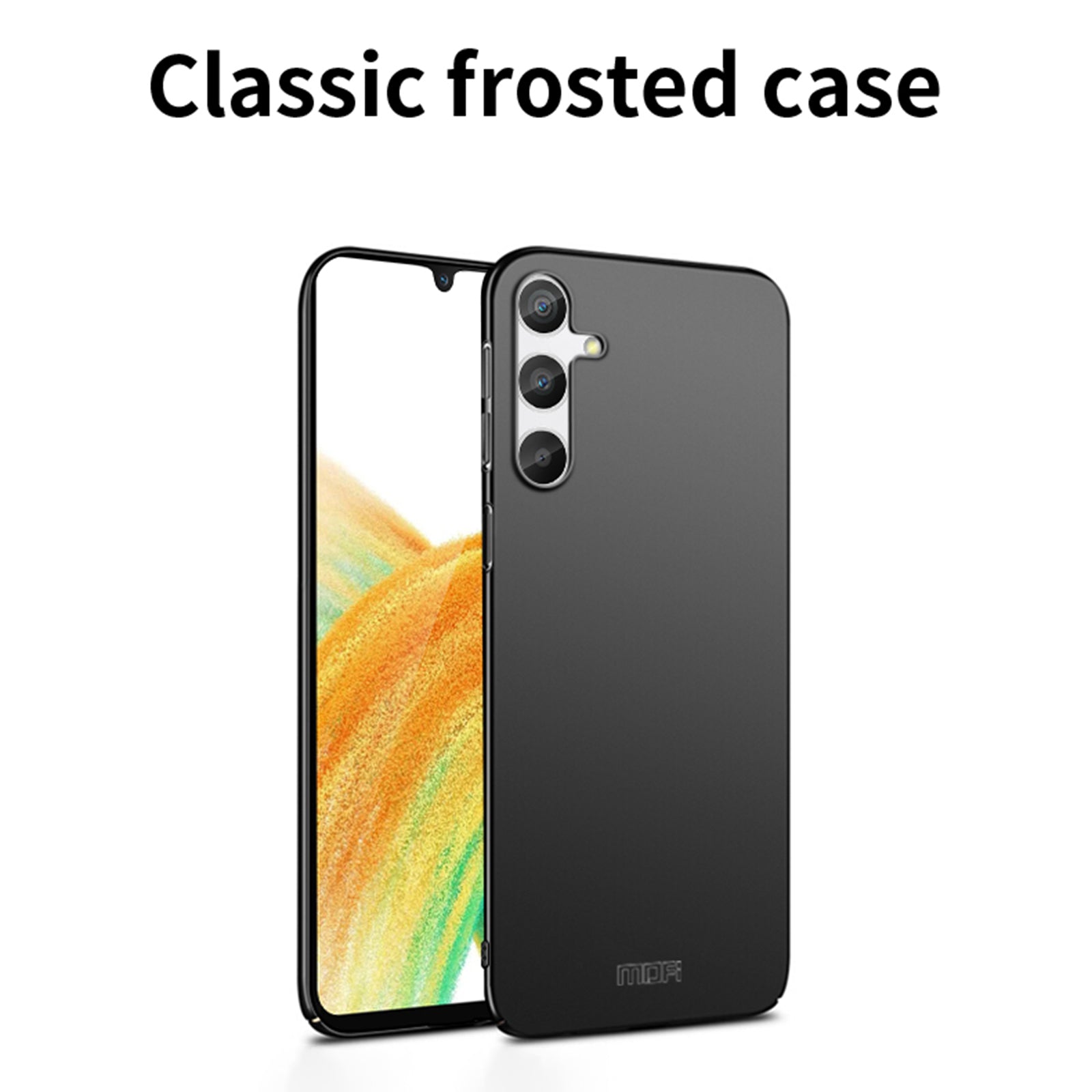 MOFI JK PC Series-1 Shield pro Samsung Galaxy A34 5G pevný kryt PC matné pouzdro na telefon proti pádu MOFI JK PC Series-1 Shield pro Samsung Galaxy A34 5G pevný kryt PC matné pouzdro na telefon proti pádu
